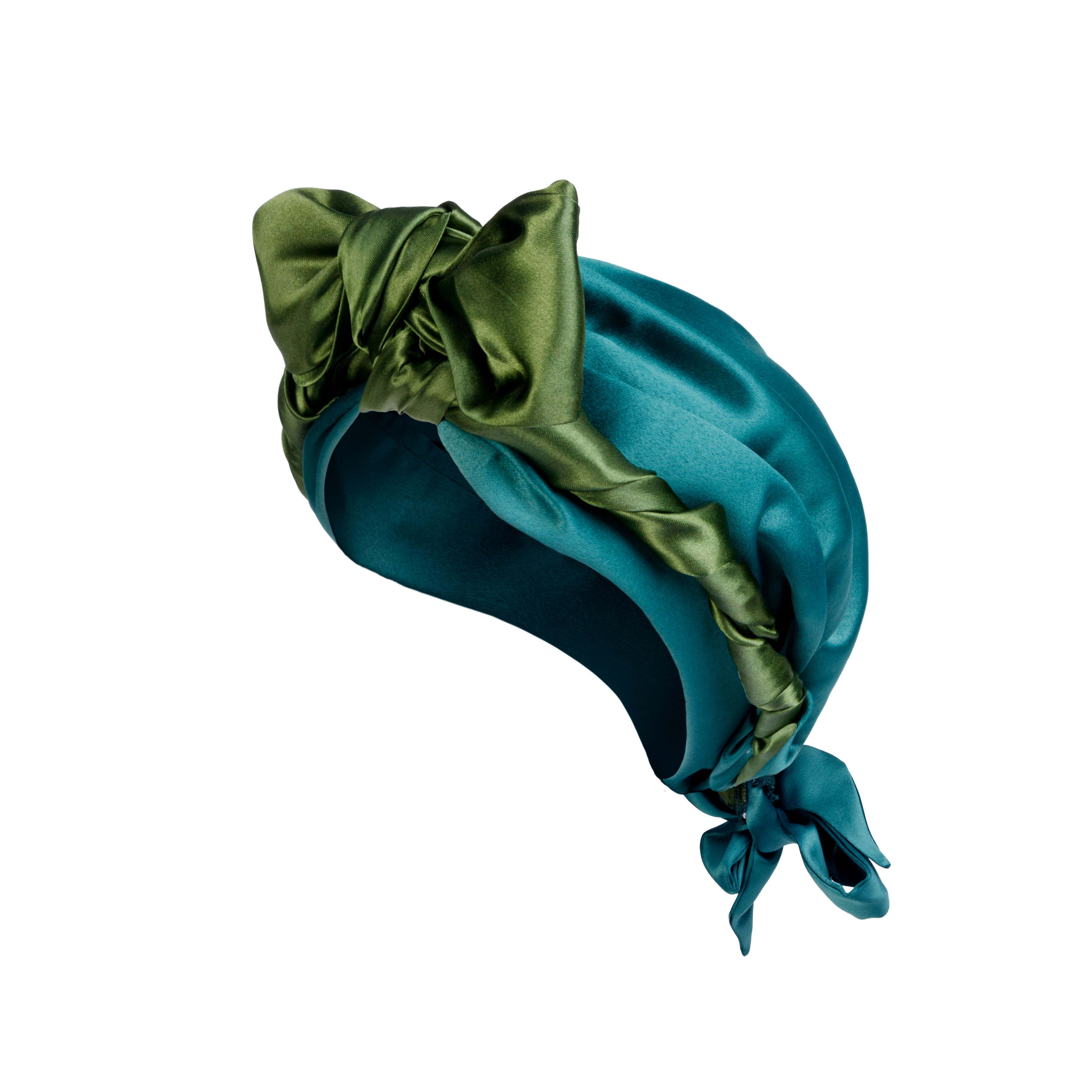 Proud movement headpiece in bottle and olive