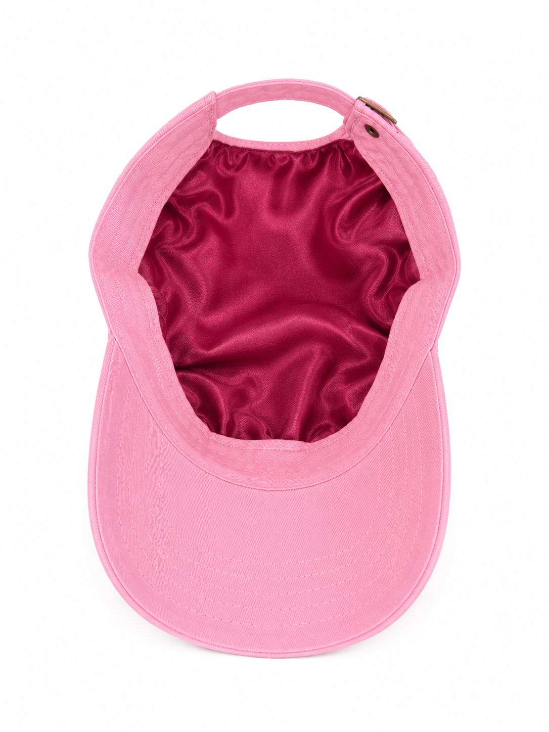 The proud peach silky lined PEACHY cap