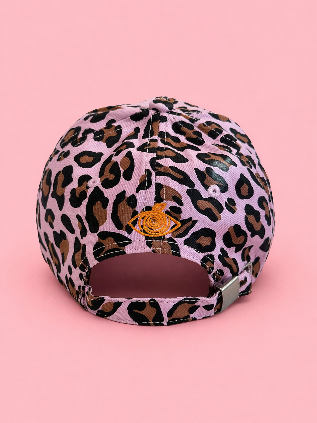 Proud peach silky lined cap in lilac