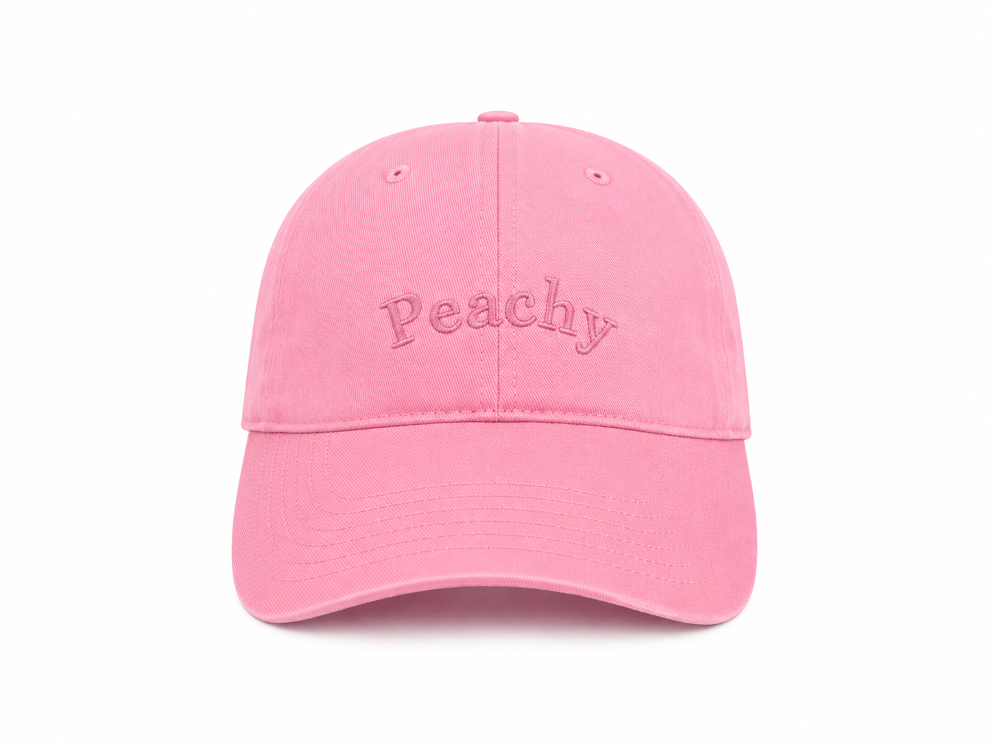 The proud peach silky lined PEACHY cap