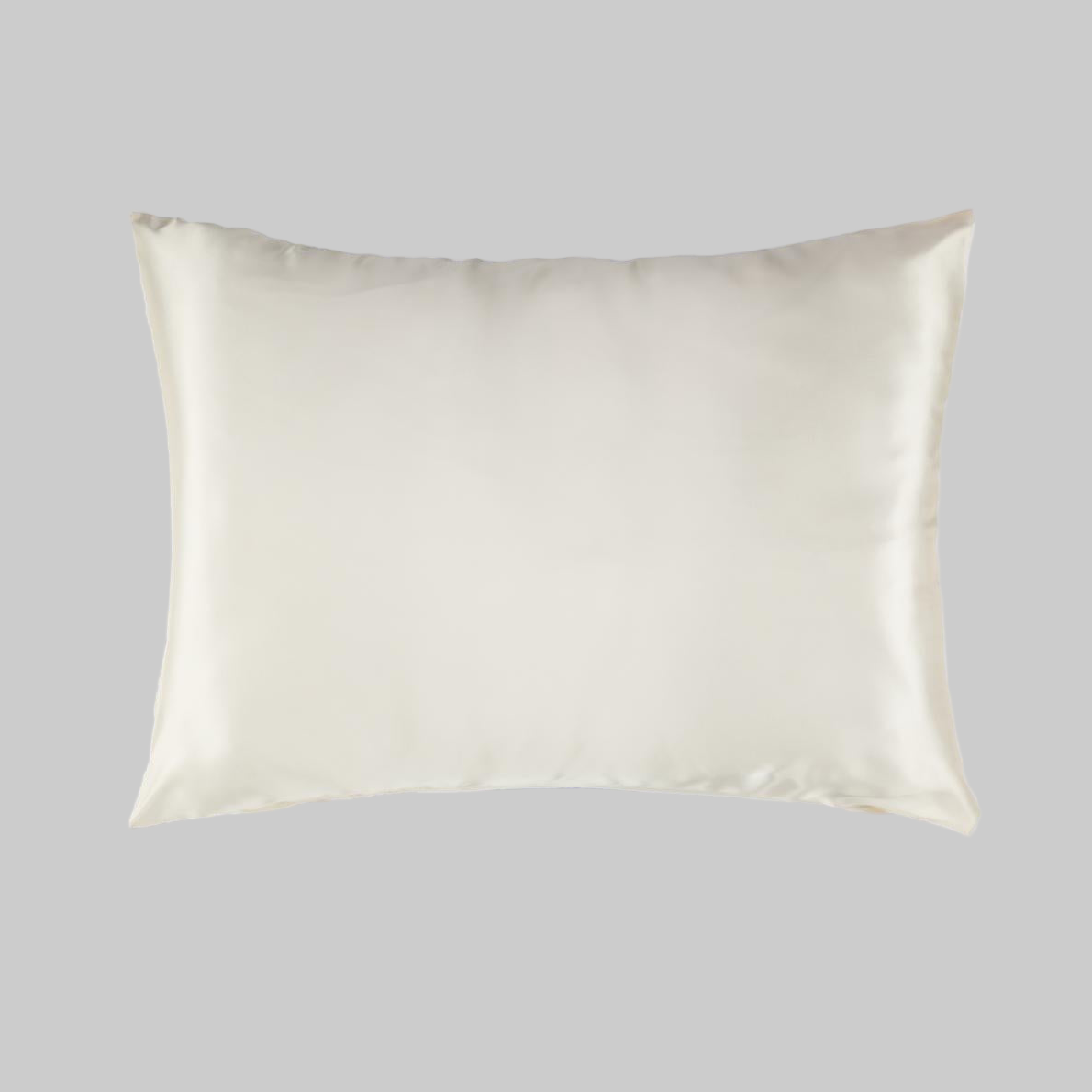 silky pillowcase in oyster