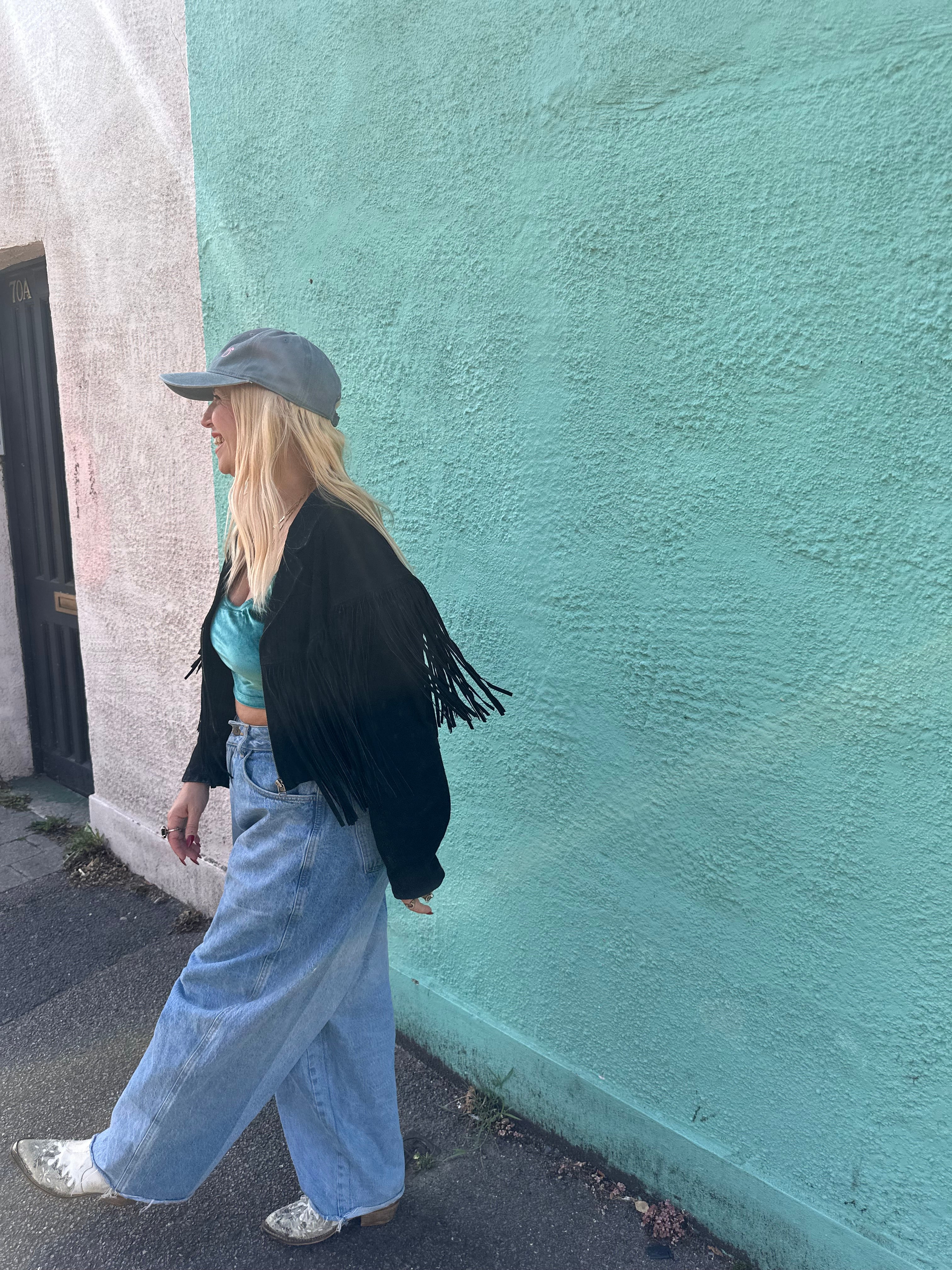 silky lied baseball cap in sage green/ grey