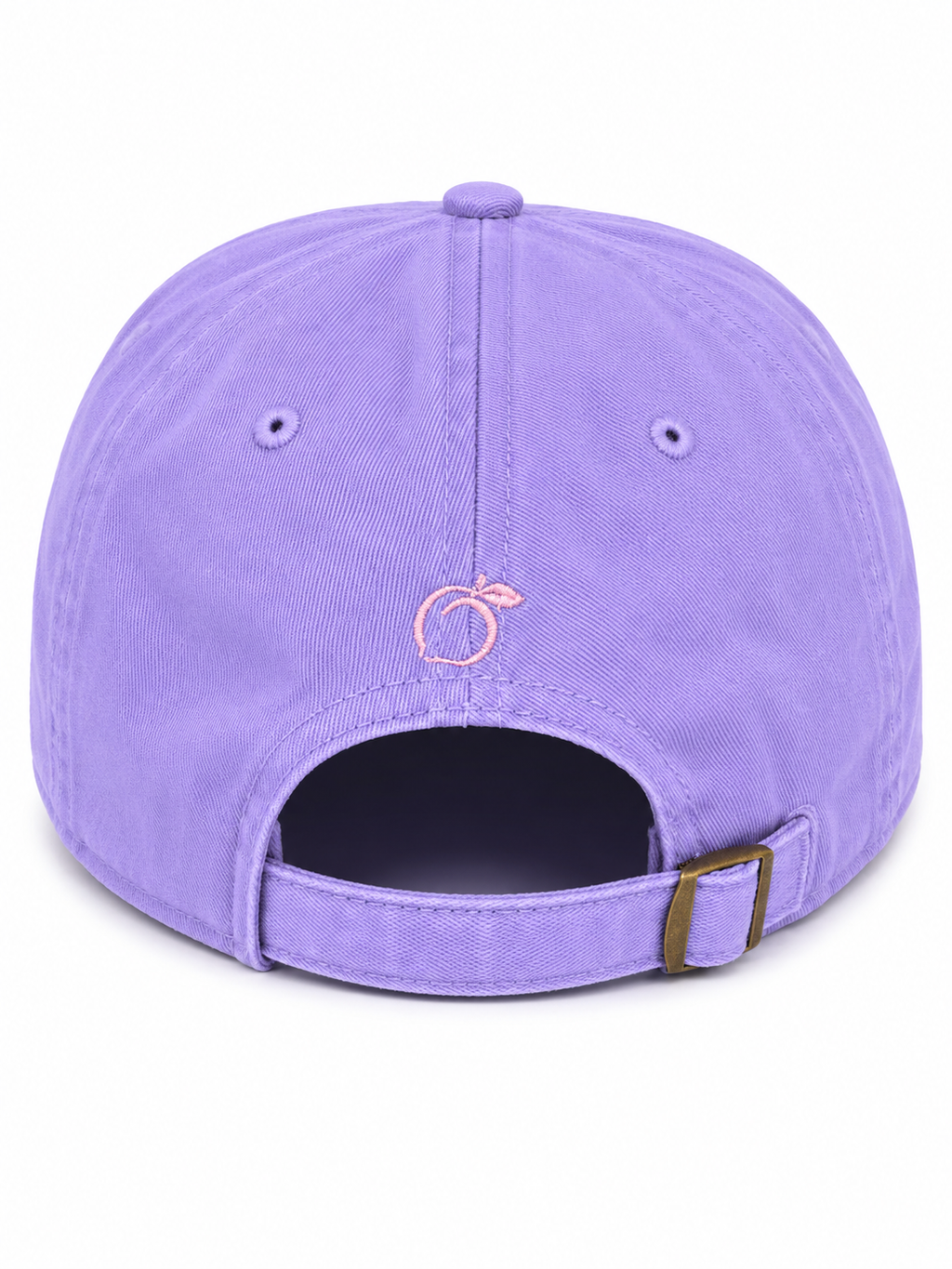 The proud peach silky lined PEACHY cap in lavender