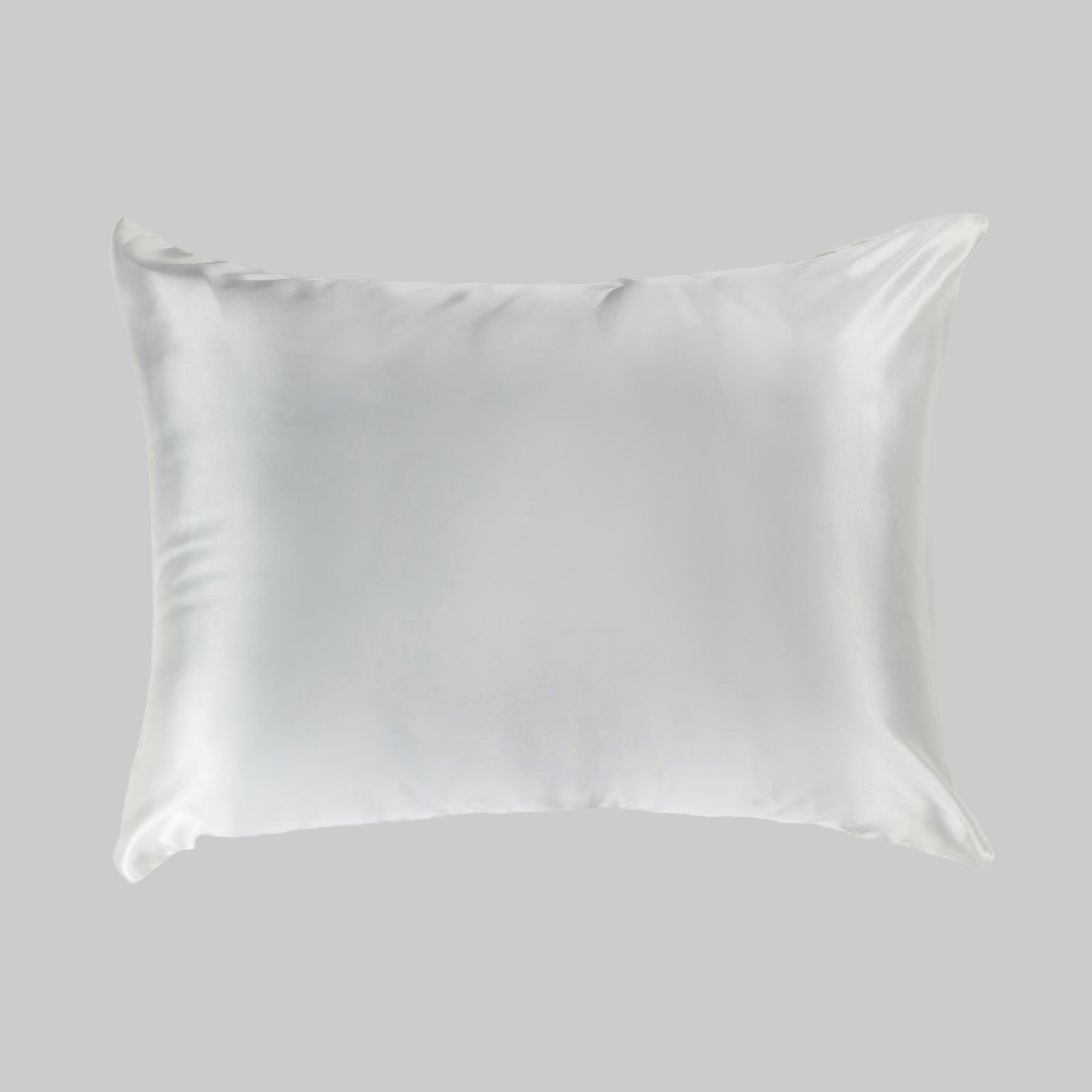 silky pillowcase in white
