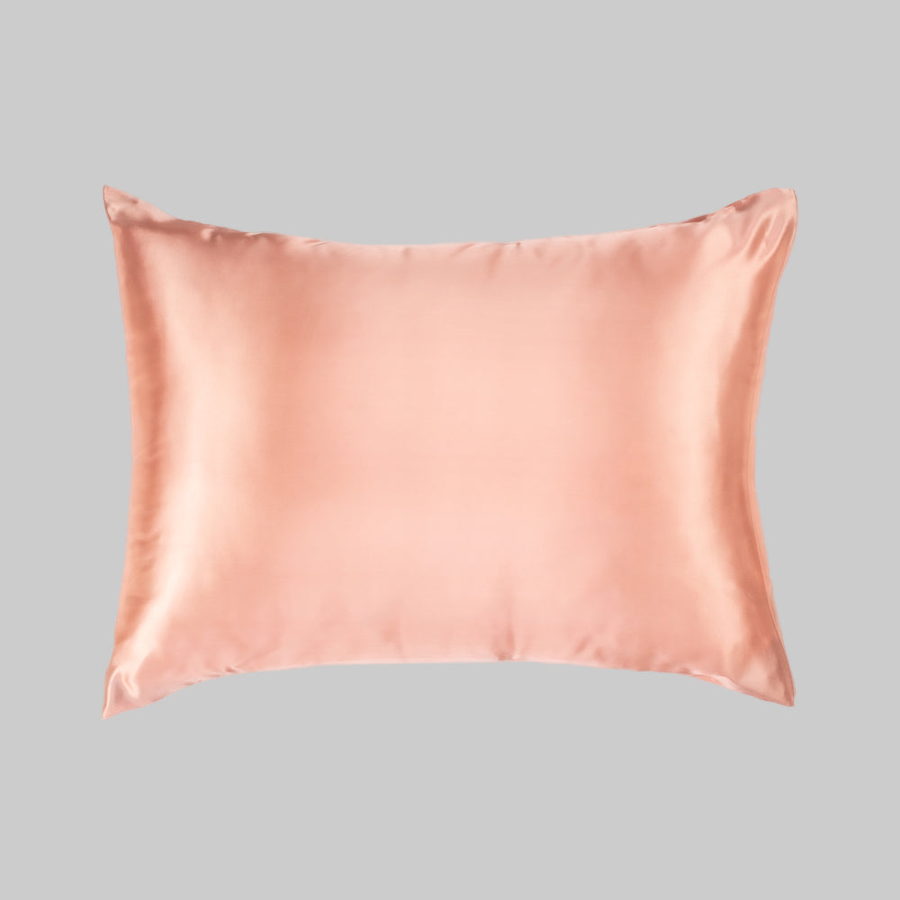 silky pillowcase in blush