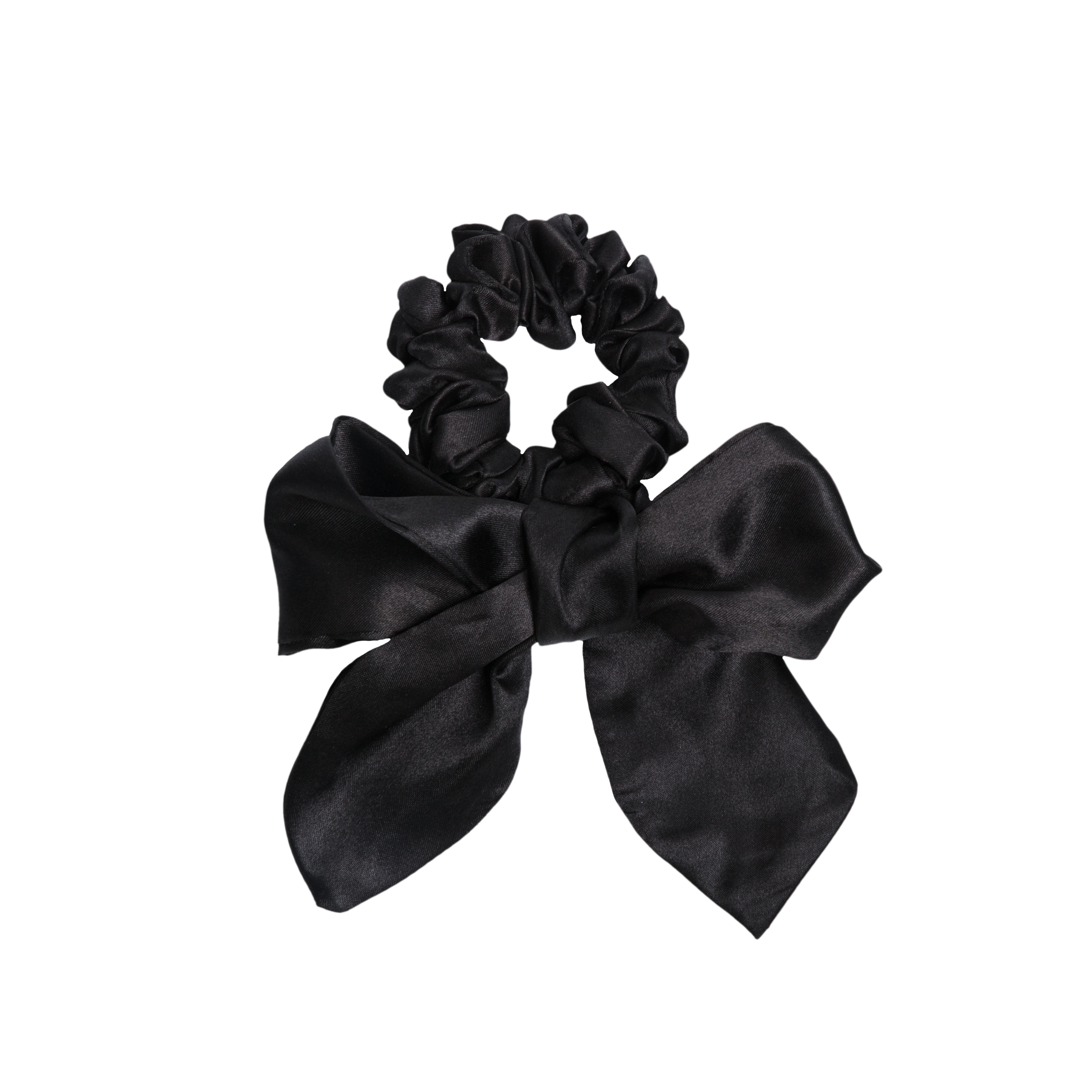 Scrunchie legs in black