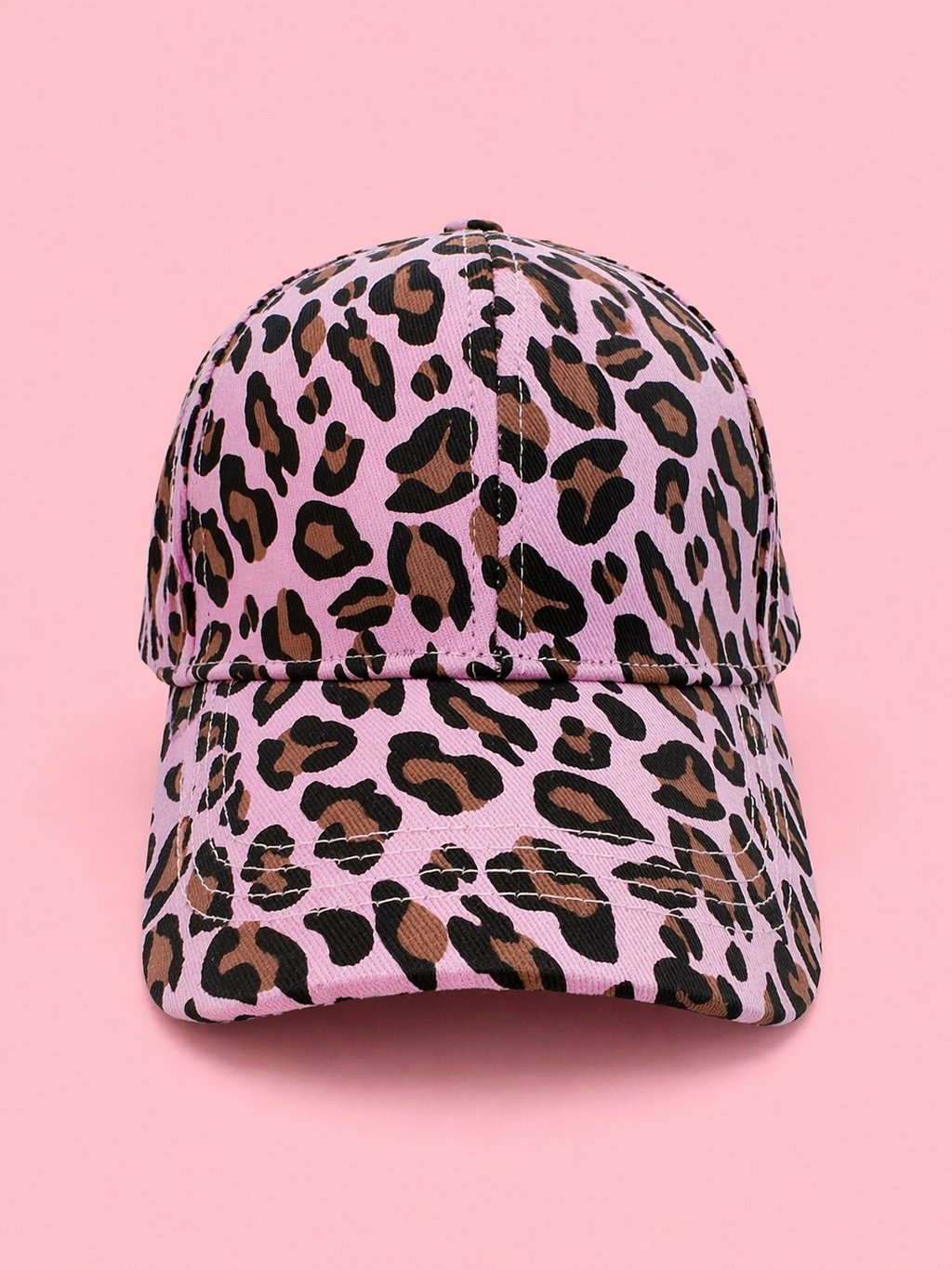Proud peach silky lined cap in lilac
