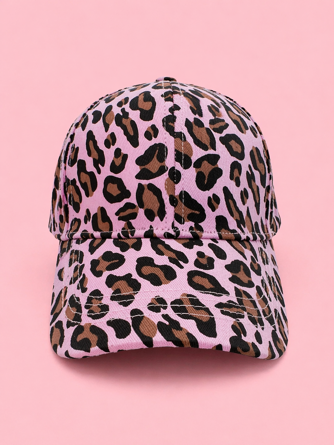 Proud peach silky lined cap in lilac