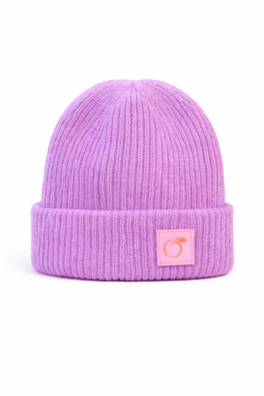 The plush silky beanie in lilac