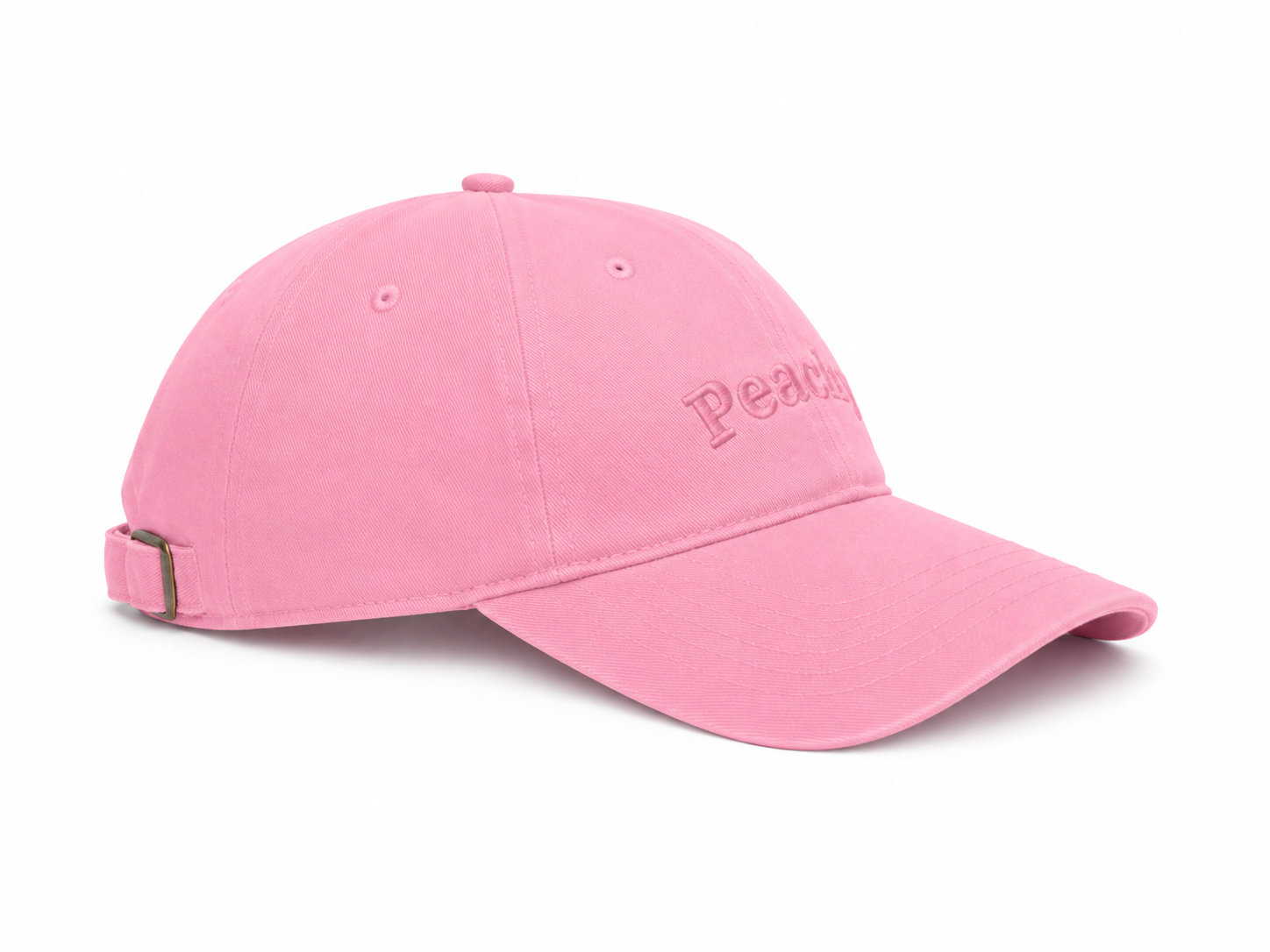 The proud peach silky lined PEACHY cap