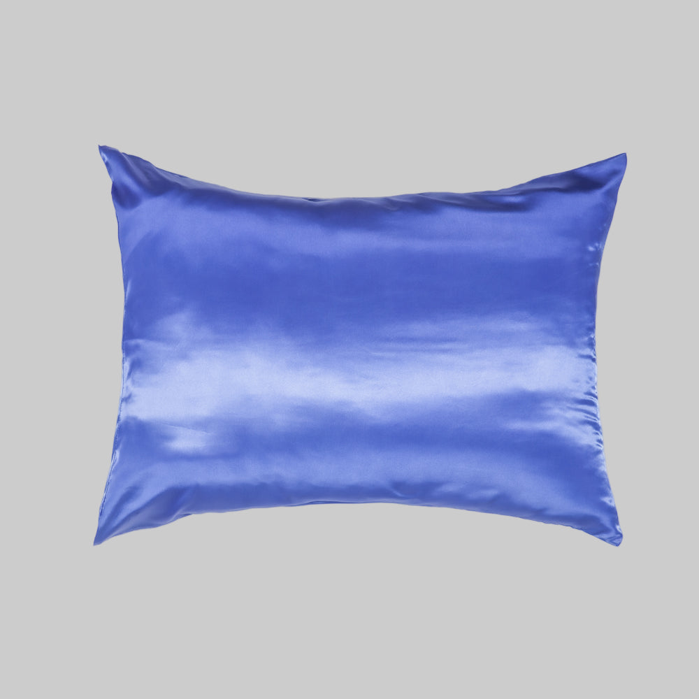 silky pillowcase in lavender