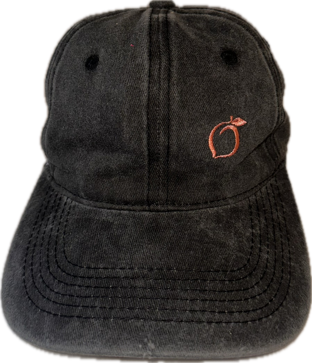 Silky Lined Baseball cap in black