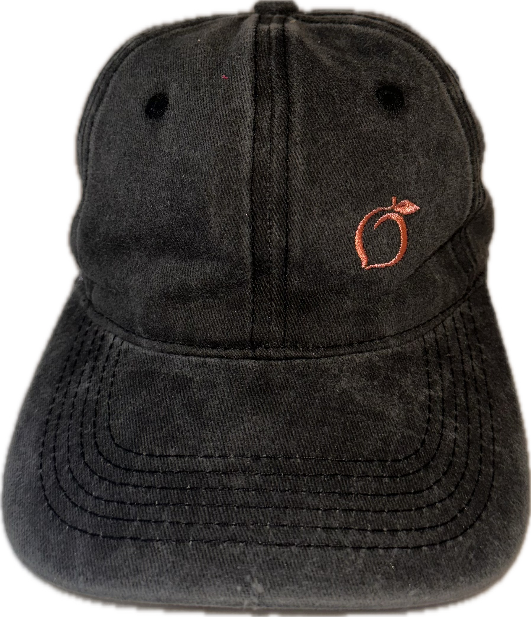 Silky Lined Baseball cap in black