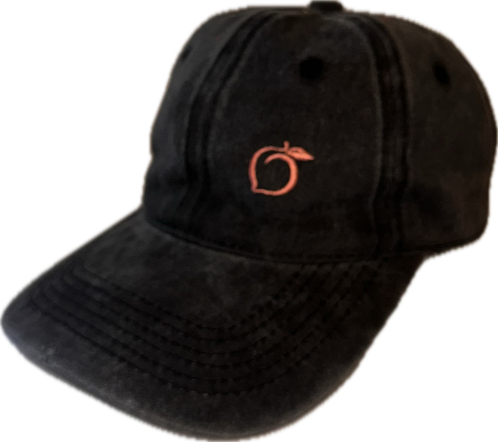 Silky Lined Baseball cap in black