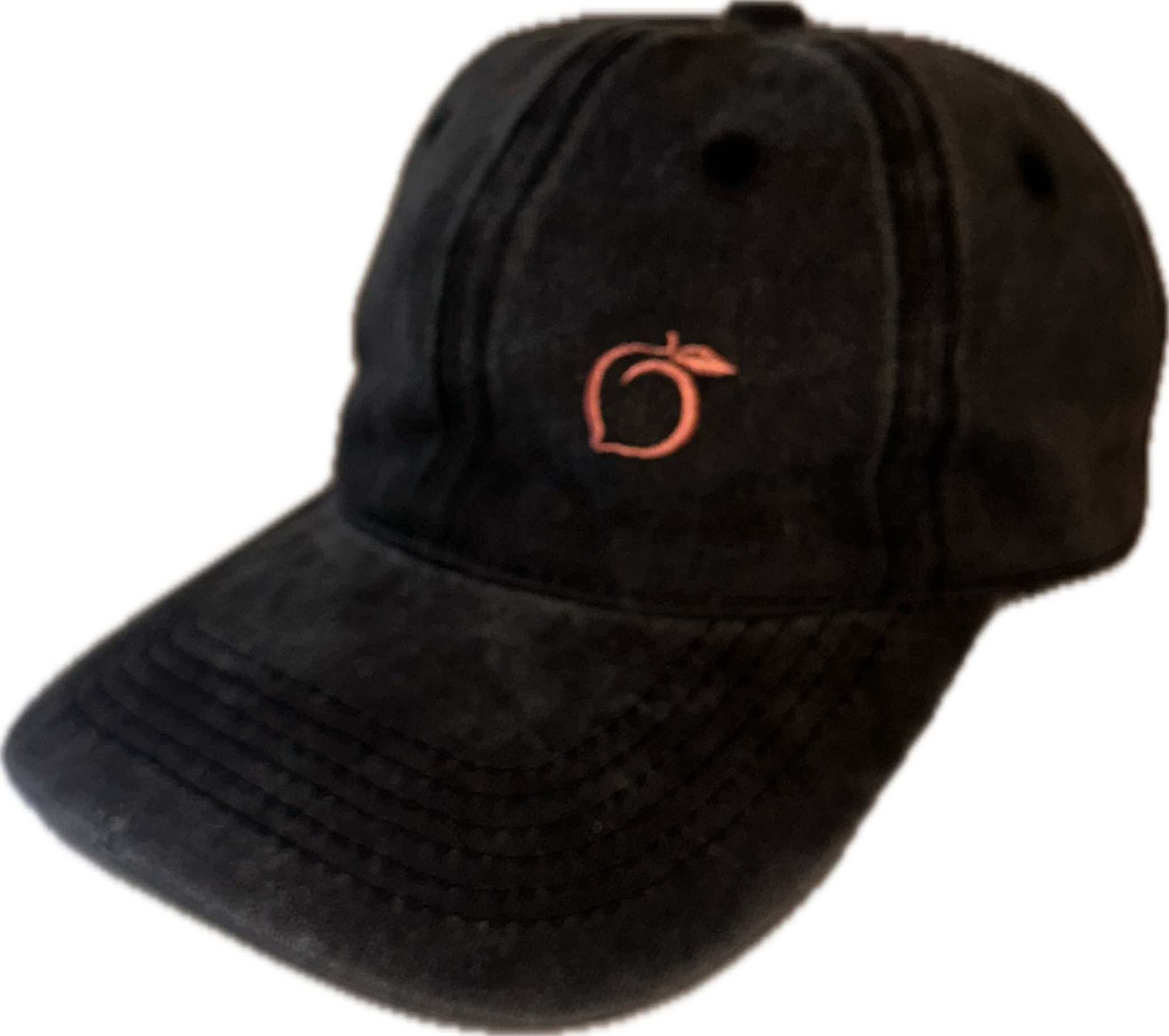 Silky Lined Baseball cap in black